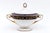 Neoclassical Antique M Z Austria Porcelain Lidded Tureen in Cobalt Blue and Gold Neoclassical Style For Sale - Image 3 of 11