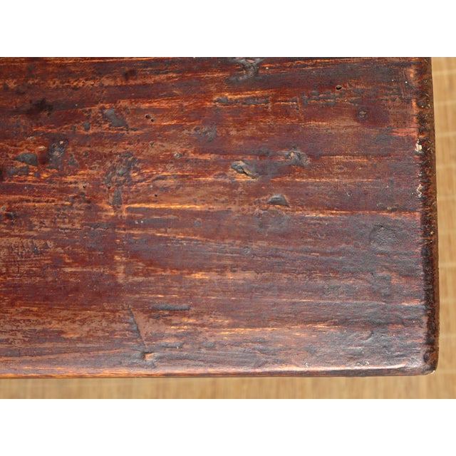 Vintage Brown Oak Dish Drainer For Sale - Image 10 of 18