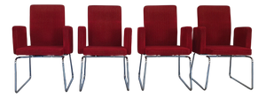 Pub & Club Chairs, Set of 4