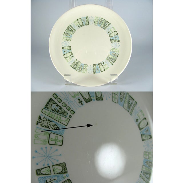 1960s 1960s Taylor Smith & Taylor Jamaica Bay Atomic Space Age Sputnik Starburst Service for 8 Dinnerware - 64 Piece Set For Sale - Image 5 of 12