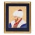 Mid 20th Century Turkish / Ottoman Style Portrait Miniature in Gilt Frame, Signed Nadide Kilic For Sale