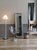 Silver Vintage Italian Floor Lamp, 1970s For Sale - Image 8 of 9