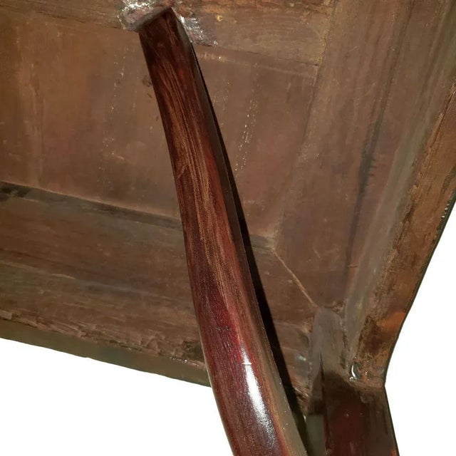 Early 19th Century Qing Dynasty Chinese Shanxi Console Table With Drawer For Sale - Image 9 of 13