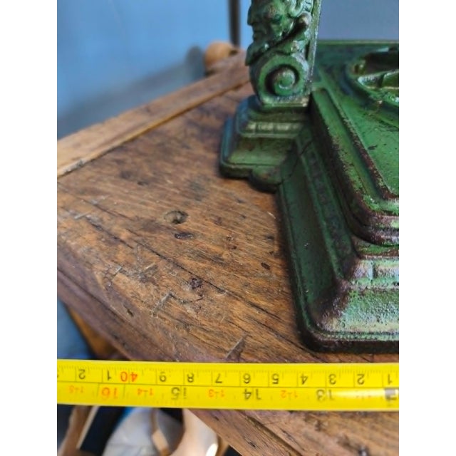 Cast Iron Book Press, Late 19th Century For Sale - Image 4 of 18