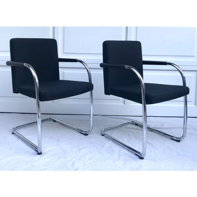 Modern Vitra Antonio Cittero Visaoft Cantilever Chairs - a Pair For Sale - Image 13 of 13