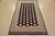Tribal Bokhara Jaldar Rug 5’3” X 8’5” Black Wool Tribal Hand-Knotted Oriental Carpet For Sale - Image 3 of 12