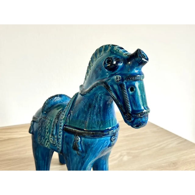 Mid-Century Ceramic Horse by Aldo Londi for Bitossi, Italy, 1950s-1960s For Sale - Image 10 of 13