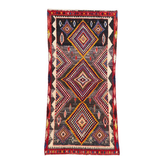 Vintage Persian Lori Rug - 03'11 X 07'08 For Sale