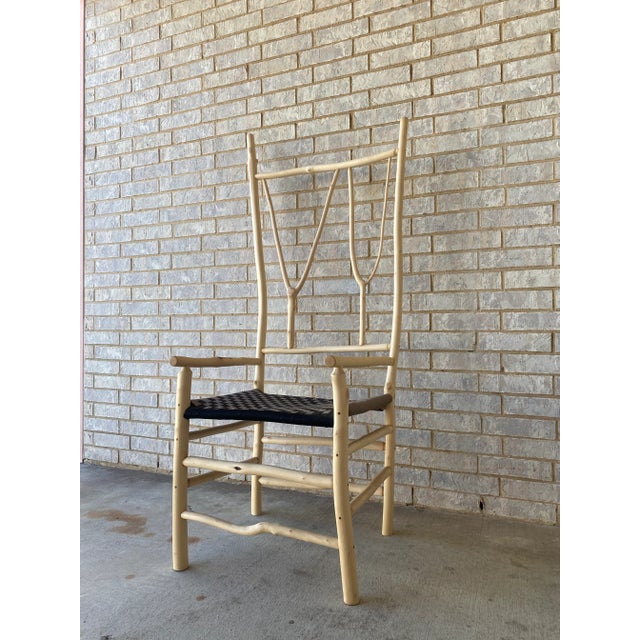 Sculptural Birch Twig Chair For Sale - Image 4 of 10