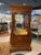 Italian Share Italian Antique Style Mahogany Display Cabinet. For Sale - Image 3 of 5