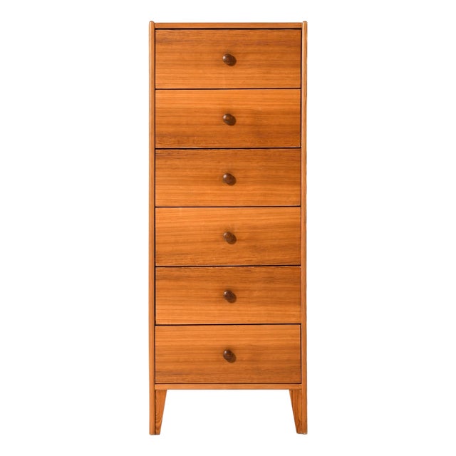 Vintage Chest of Drawers in Pine, 1960s For Sale