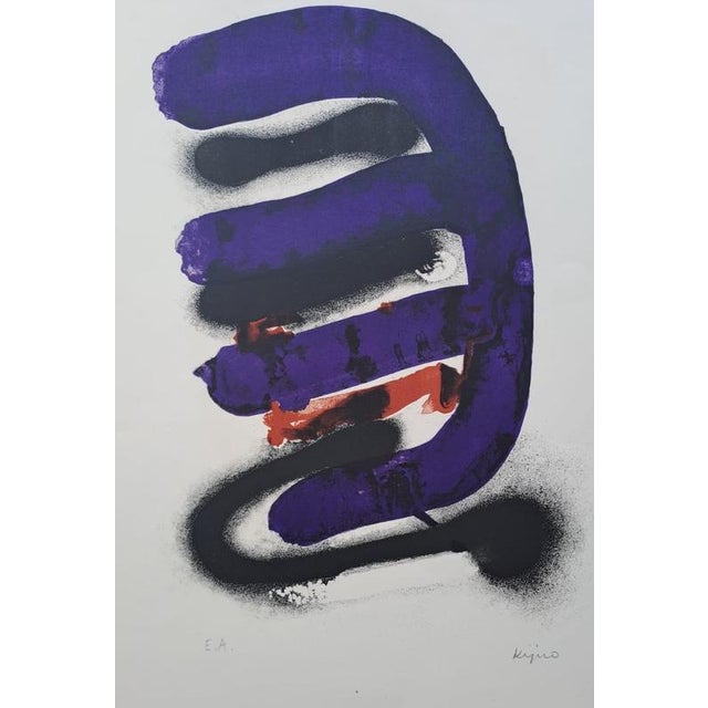 Ladislas Kijno (1921-2012) Composition Original lithograph, on BFK Rives paper Signed and justified EA in pencil by the...