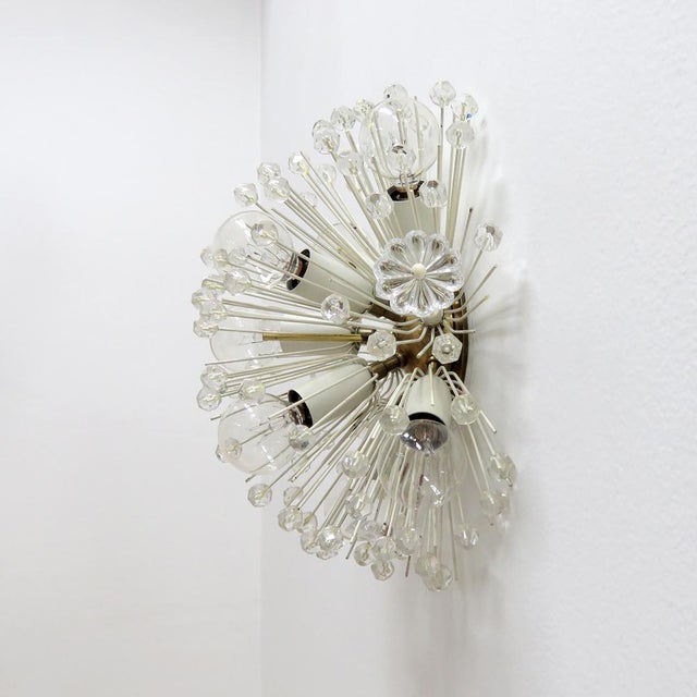 Rupert Nikoll Emil Stejnar Flush Mount Light, 1950 For Sale - Image 4 of 10