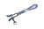 Rococo Antique French Silver Meat Carving Fork & Manche a Gigot Lamb Bone Clamp For Sale - Image 3 of 16