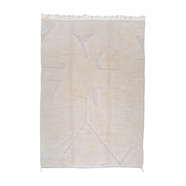 Hand-Knotted Wool Rug by Azele Studio For Sale - Image 11 of 11