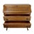 Brown 20th Century Louis XV Scriban Chest of Drawers in Walnut For Sale - Image 8 of 10