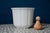 Ceramic White Earthenware Cachepot from Söndgen Keramik, West Germany, 1960s For Sale - Image 7 of 7