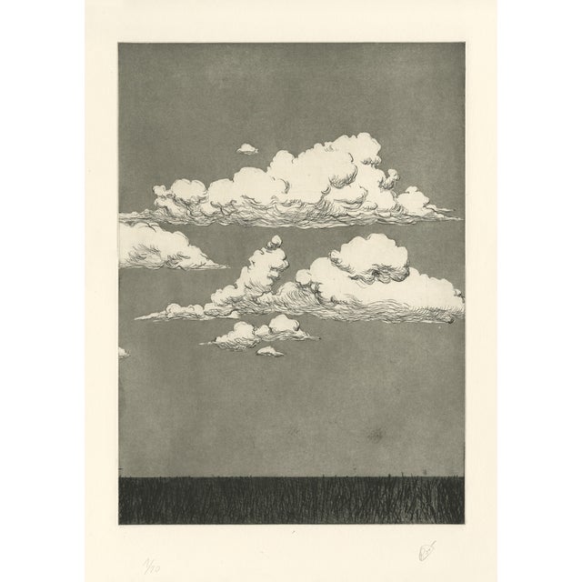 Pascal Rabaté, Paysage dans le Désordre, 2018, Etching For Sale