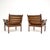1960s Vintage Danish Armchairs by Illum Wikkelso for CFC Silkeborg, 1960, Set of 2 For Sale - Image 5 of 11