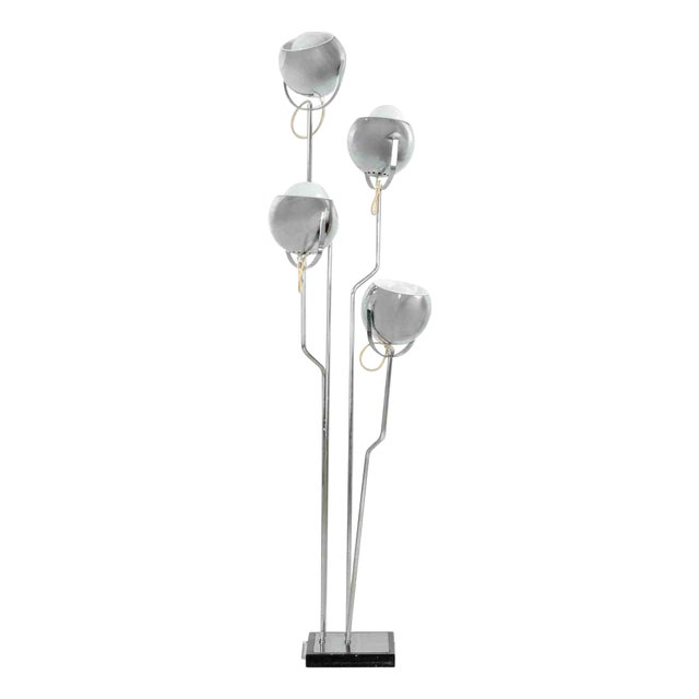 Vintage Floor Lamp by Goffredo Reggiani, 1970s For Sale