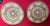 Large Antique 19th Century American Federal Empire Spun Brass Classical Drapery Tie Backs - A Pair For Sale - Image 16 of 16