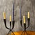 Mid 20th Century Pair of Iron Brutalist Candle Holders For Sale - Image 10 of 15