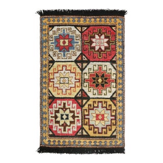 Rug & Kilim's Classic Oriental Rug with Polychromatic Medallions For Sale