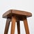 Wood French Oak Stool, 1950s For Sale - Image 7 of 12