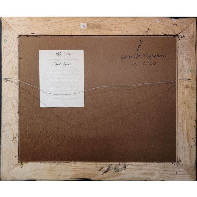 David Chapple - Impressive Yosemite Landscape -California Impressionist Oil Painting For Sale - Image 12 of 12