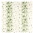 Sanderson Alice`s Fern Fabric in Silver/Green - a sample For Sale