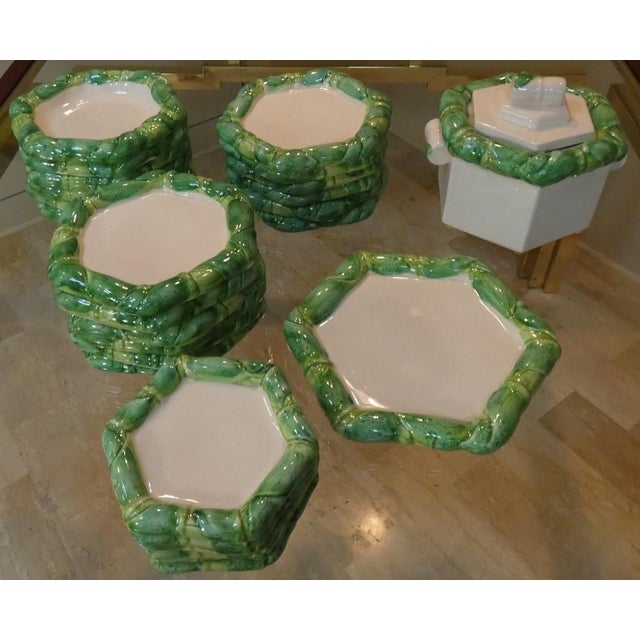 Germoglio Dinnerware Set by Colin Morrow for Arpex, Italy, 1970s, Set of 26 For Sale - Image 15 of 15