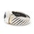 David Yurman Blue Stone Engagement Ring, Sterling Silver & 14k Yellow Gold, Rs 7 For Sale - Image 4 of 6