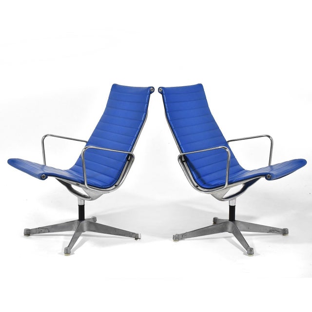 The design of the Aluminum group chairs came from Girard's lament to Charles Eames that there was no well designed outdoor...