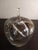 Contemporary Clear Art Glass Bullicante Apple Shaped Paper Weight For Sale - Image 3 of 8