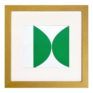 Ellsworth Kelly 1999 Green Curves 10 Framed Reproduction For Sale