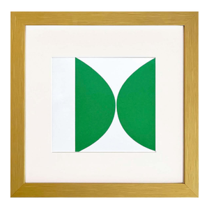 Ellsworth Kelly 1999 Green Curves 10 Framed Reproduction