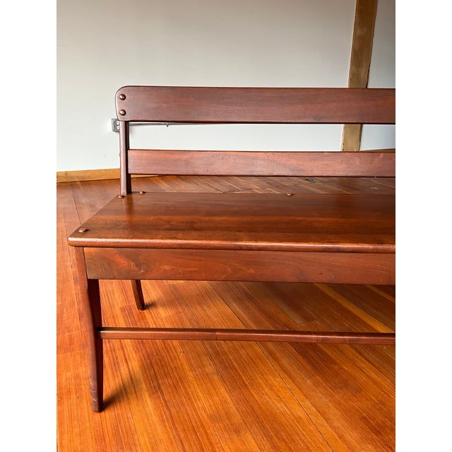 19th Century Rustic Farmhouse Bench For Sale - Image 9 of 14