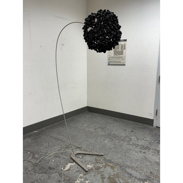 Modern Angus Hutcheson for Ango Chrysalis Sky Black Floor Lamp For Sale - Image 3 of 12