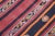 1960s Striped Dowry Handmade Mid Century Modern Handmade Kilim Rug For Sale - Image 4 of 10