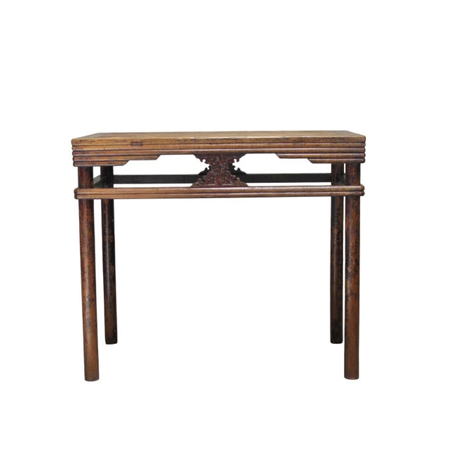 19th Century Chinese Elm Console Table For Sale - Image 9 of 10