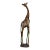 Mid 20th Century Tall Heavy Hand Carved Giraffe Floor Sculpture For Sale