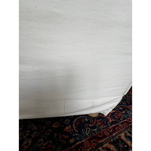 Attributed to Mitchell Gold + Bob Williams “Morgan” Slipcovered Sofa For Sale - Image 6 of 11