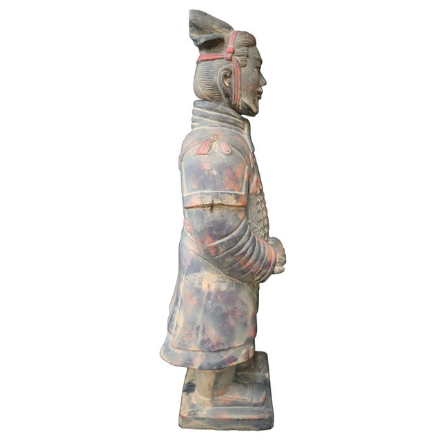 Chinese Terracotta Warrior Replica High Ranking Officer Statue For Sale - Image 3 of 10