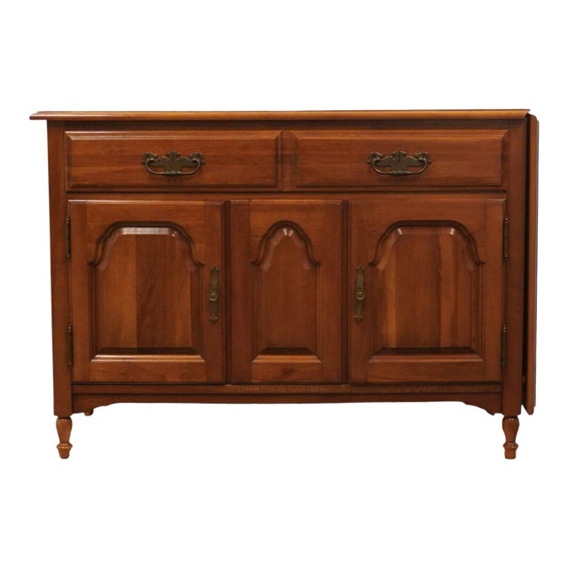 Thomasville Furniture Collector's Cherry Traditional Style 66" Server Buffet W. Slide-And-Drop-Top 720-26 For Sale