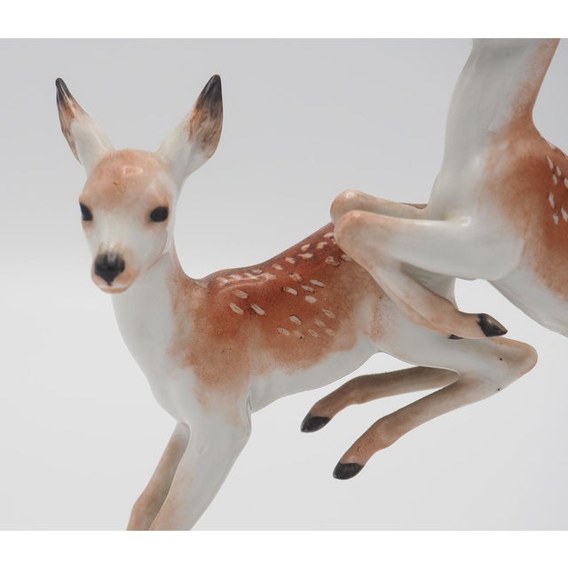 Rosenthal Porcelain Deer by H. Meisel, 1950s For Sale - Image 4 of 8