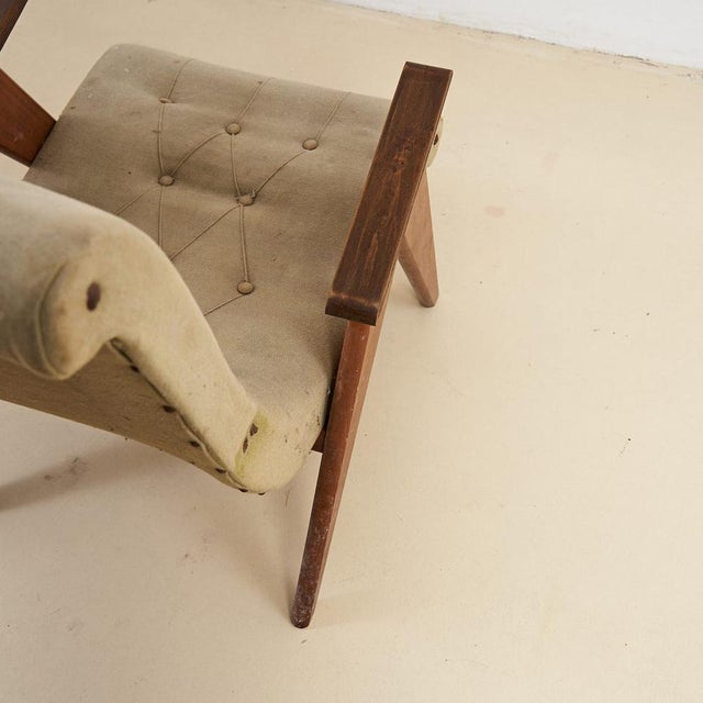 Vintage Lounge Chair, 1950s For Sale - Image 6 of 7