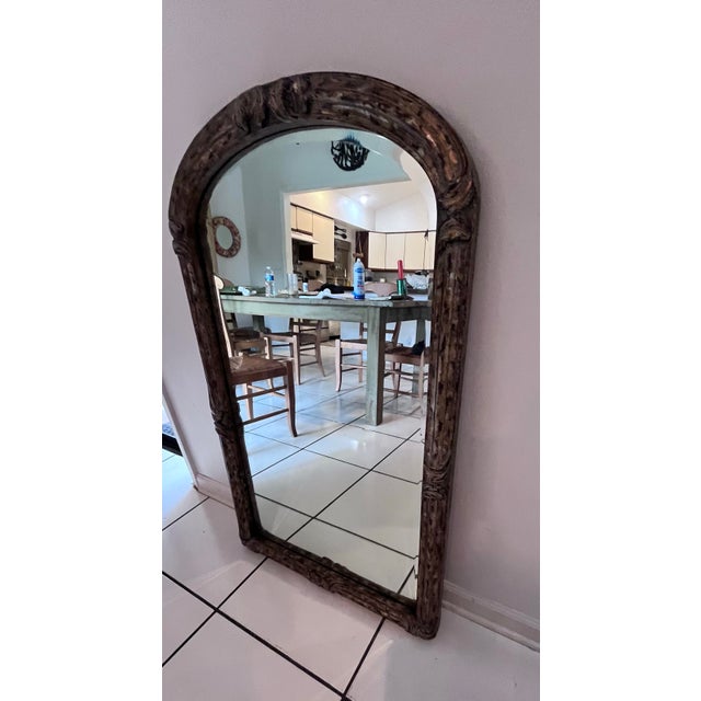 Glass Vintage La Barge Gilt Beveled Wall Mirror 45.50” H X 27.50” W For Sale - Image 7 of 10