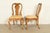 18th Century Antique Thomas Chippendale Period Carved Burl Wood Side Chairs or Dining Chairs, Pair For Sale - Image 11 of 13