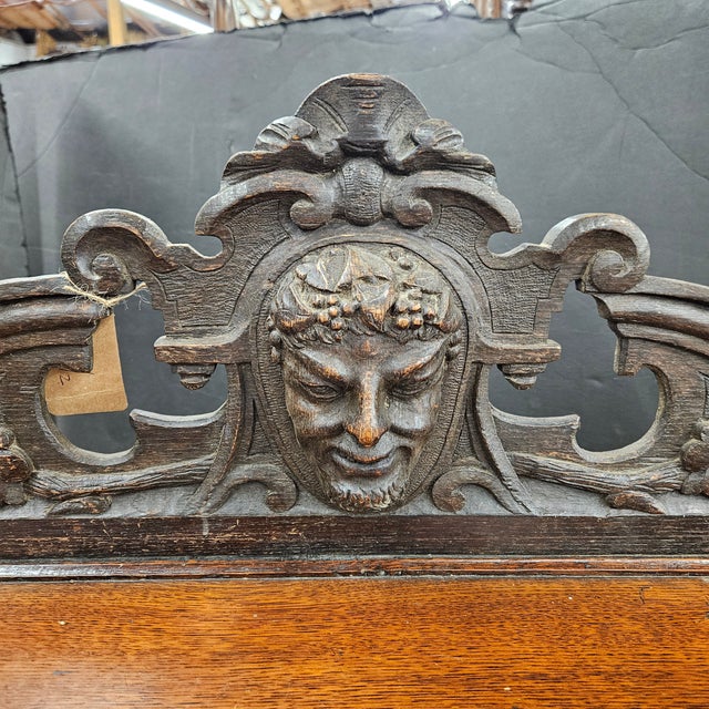 Late 19th Century Carved Oak Antique Victorian Hall Table For Sale - Image 4 of 18