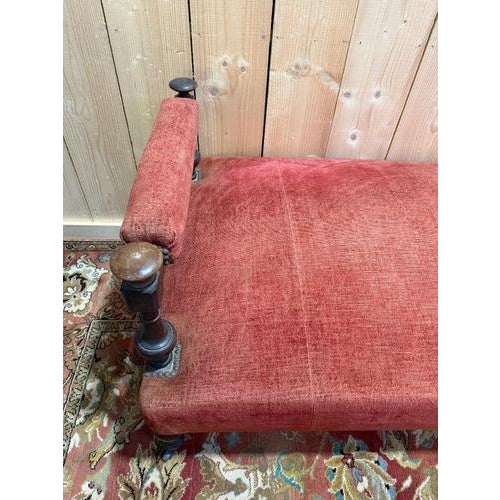 Large Napoleon III Bench For Sale - Image 3 of 8